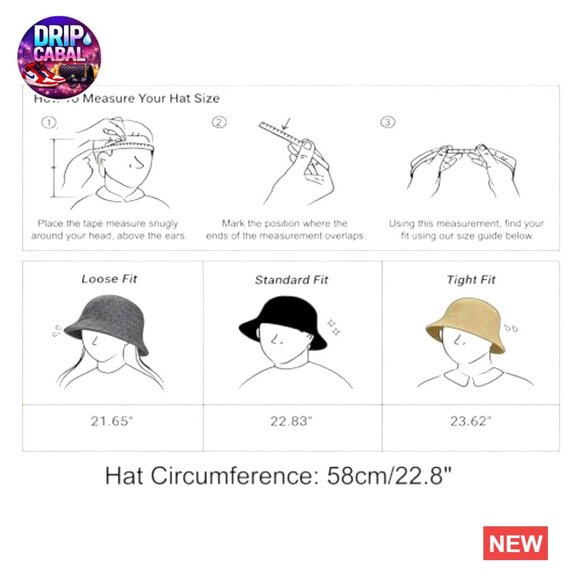 Faux Wool Felt Bucket Hat Winter Warm Foldable Adjustable Rope main image 4